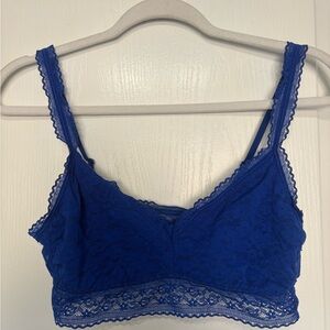 GapBody Blue Lace Bralette  - Size M